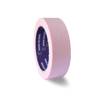 Малярная лента ультраделикатная RoxelPro ROXPRO 5025 ULTRA — для обоев и чувствительных поверхностей, рисовая бумага (розовая)